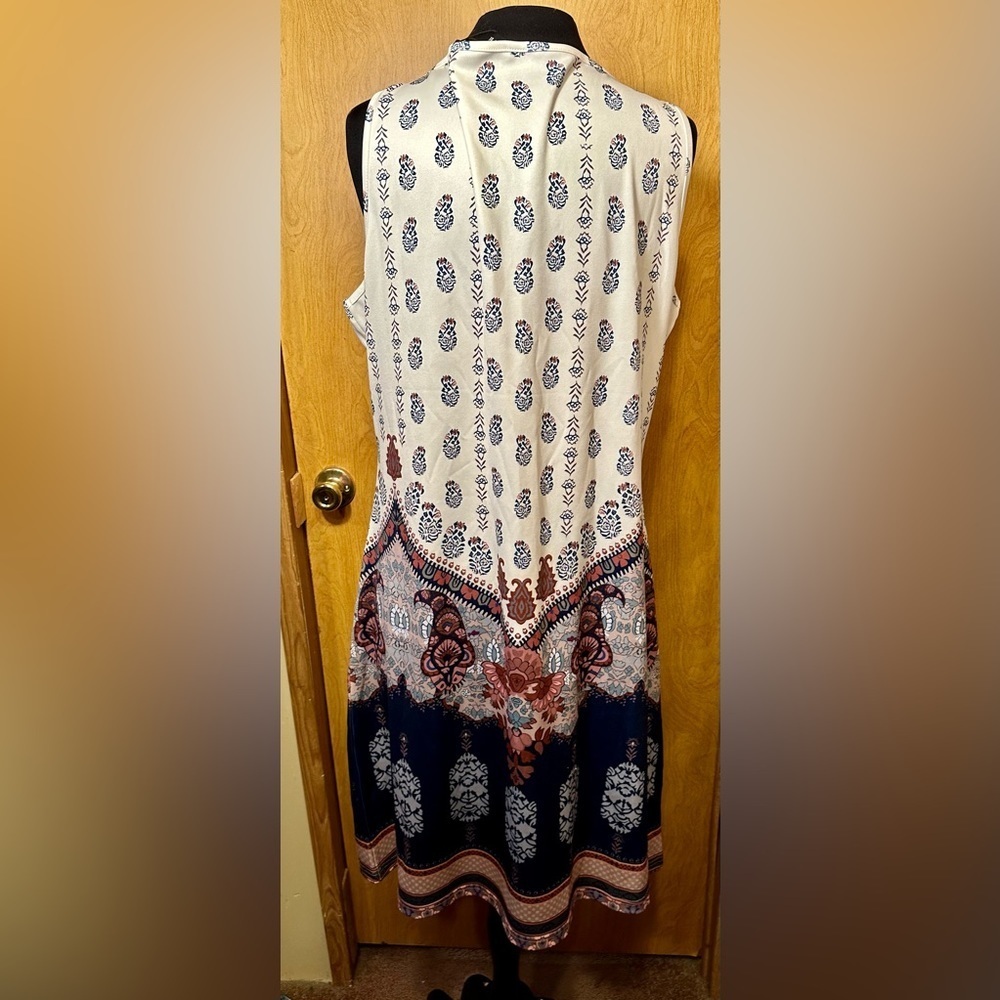 NWT Just Fashion Now size XXL a line sleeveless dress - Picture 5 of 10
